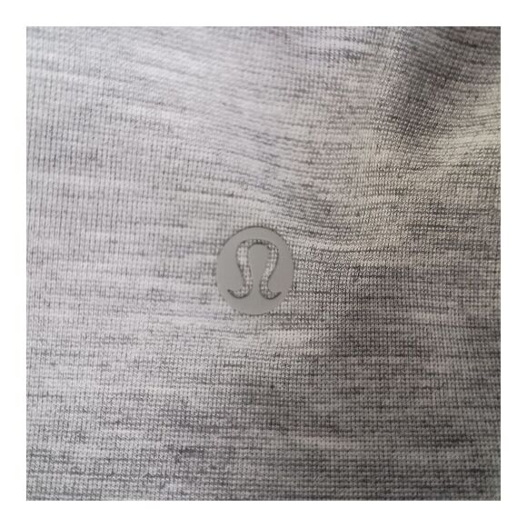 Lululemon Can You Feel The Pleat Crop *21" High Rise Heathered Power Grey 6 - Picture 3 of 4